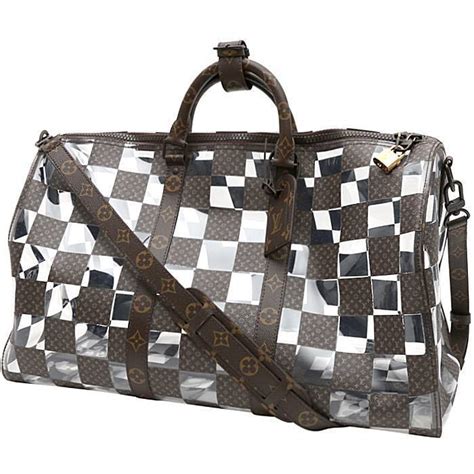 borsa da viaggio louis vuitton trasparente|Top 14 Transparent and See.